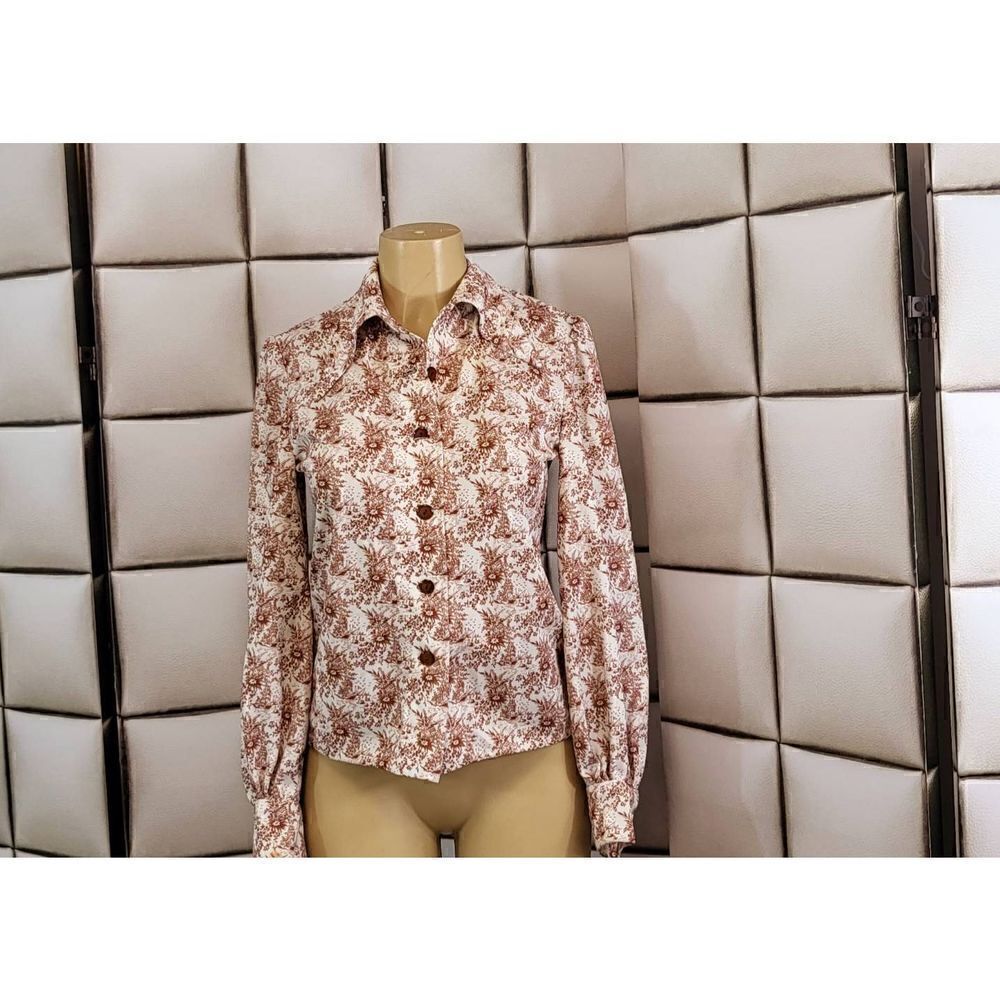 Vintage polyester blouse 